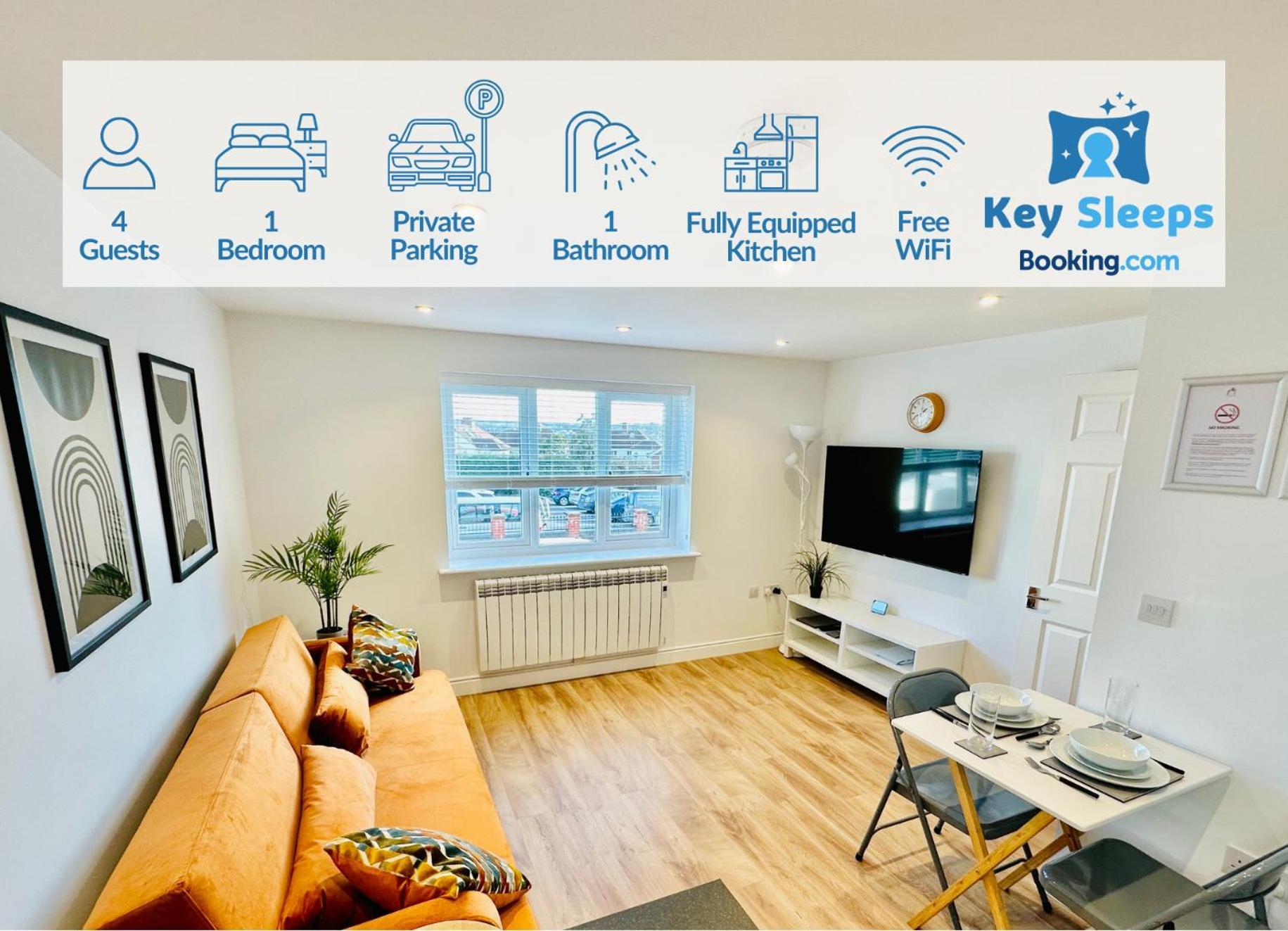 Private Parking Stylish Great Location Leilighet Guildford Eksteriør bilde